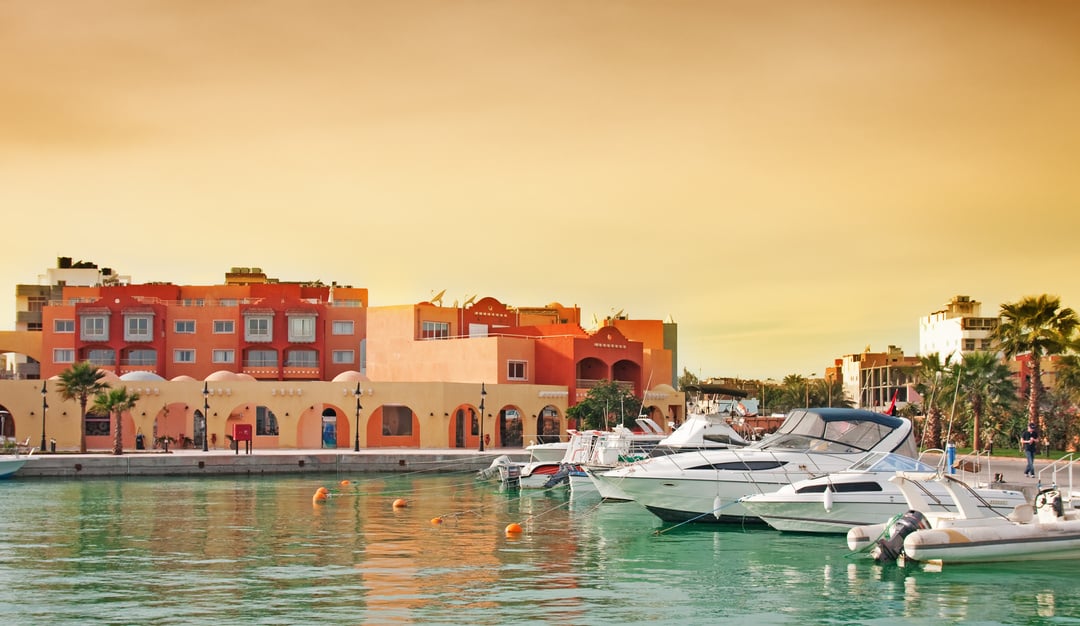 Hurghada Marina boulevard