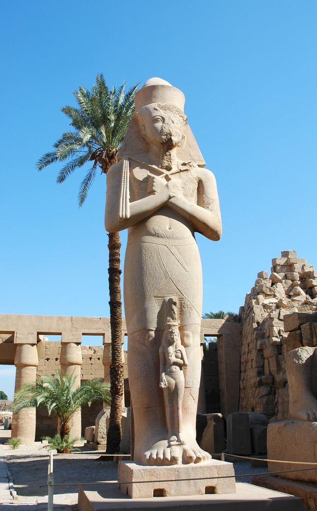 Statue at Luxor Egypt