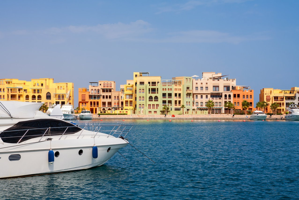 Marina. El Gouna, Egypt